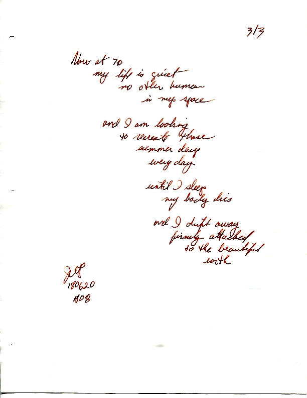 John WorldPeace Poems 2018